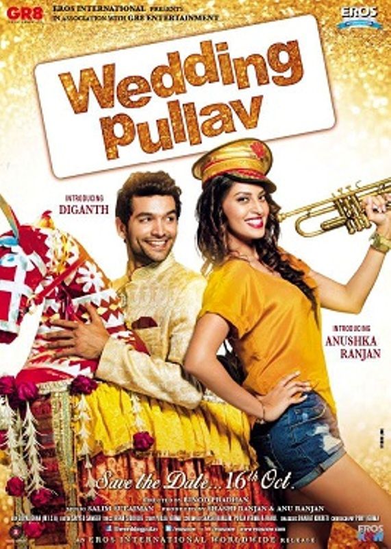 Diganth Manchale as Aadi in the film 'Wedding Pullav' (2015)