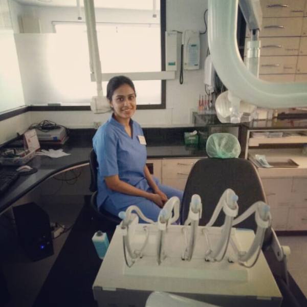 Dr. Hannah Reji Koshy in her clinic