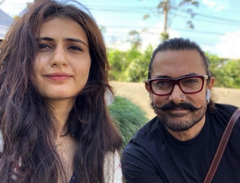 Fatima Sana Shaikh with Aamir Khan