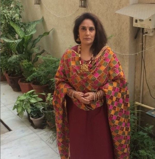 Kunj Anand's mother