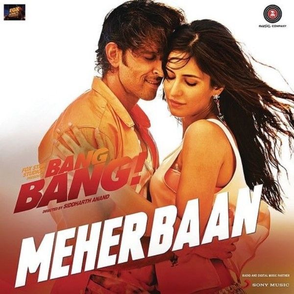 Poster of the song 'Meherbaan' from the 2014 film ‘Bang Bang!’