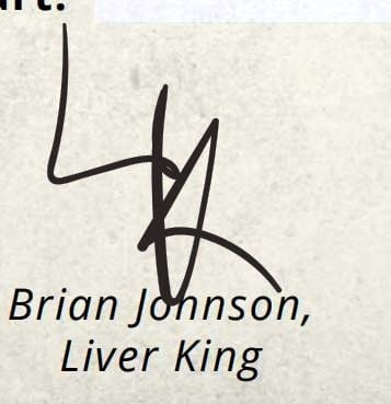Signature of Brian Johnson