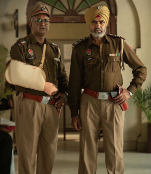 Suvinder Singh (right) as Sehtab Singh in a still from the web series CAT (2022) on Netflix