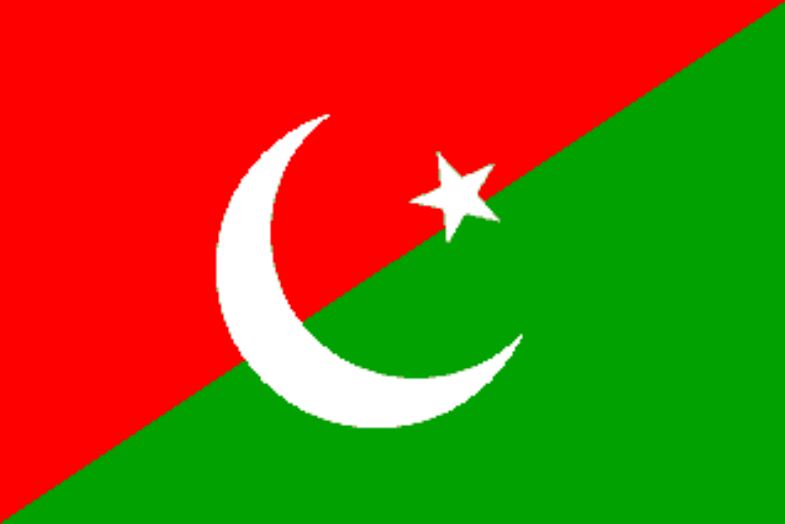 The Millat Party flag
