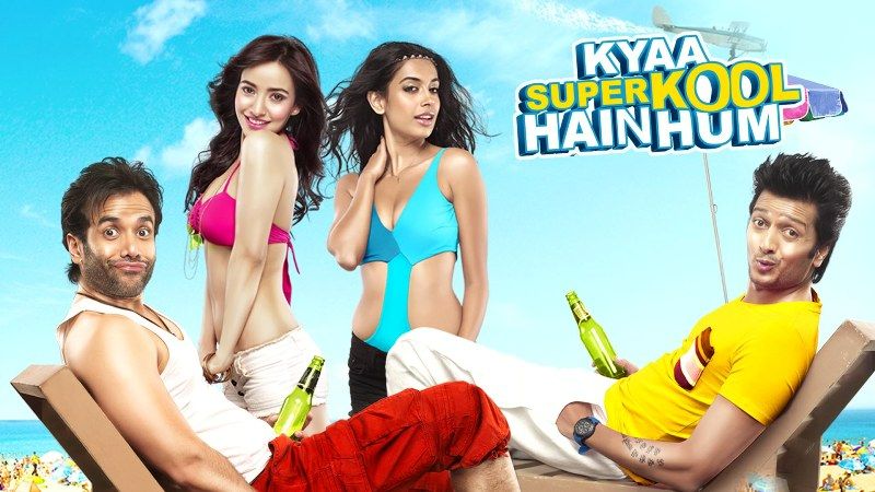 The poster of the film 'Kyaa Super Kool Hain Hum' (2012)