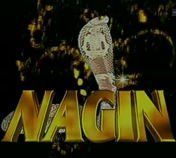 The poster of the televison series 'Nagin' (1998)