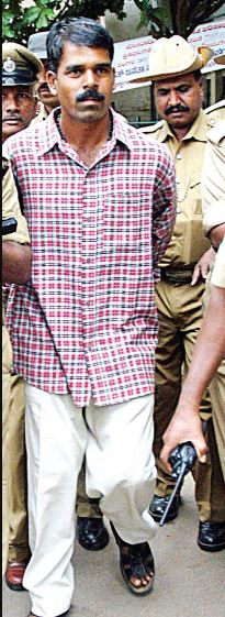 Umesh Reddy in police arrest
