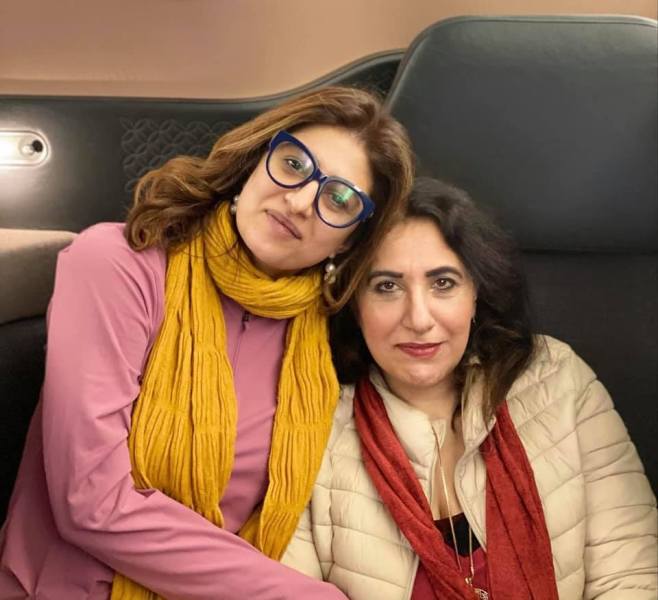 Uzma Kardar with Amna Kardar