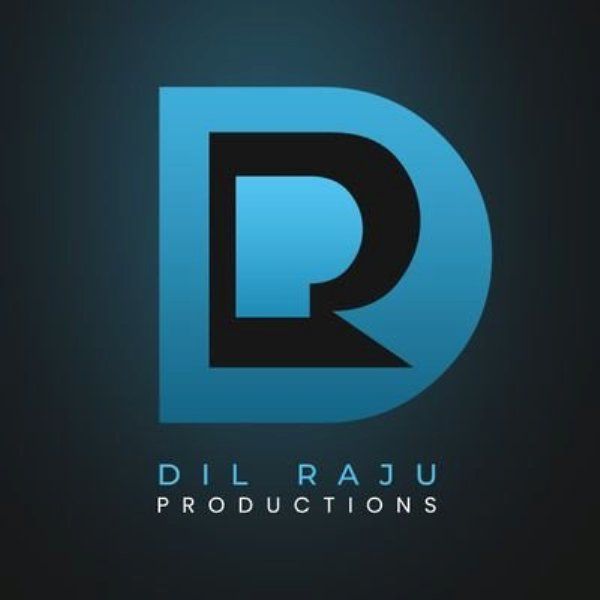A logo of Dil Raju's production house