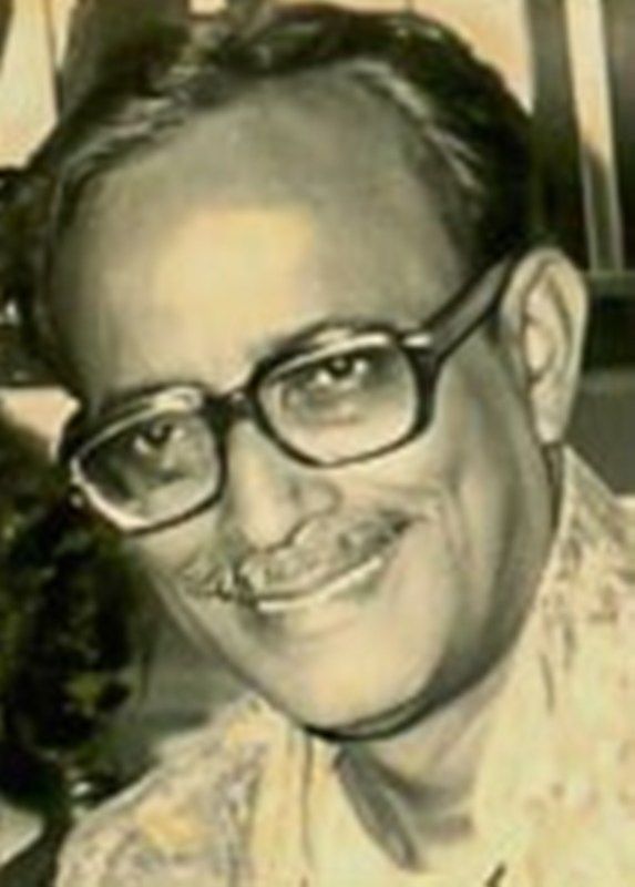 A picture of Jochhon Dastidar, Bengali theatre artist
