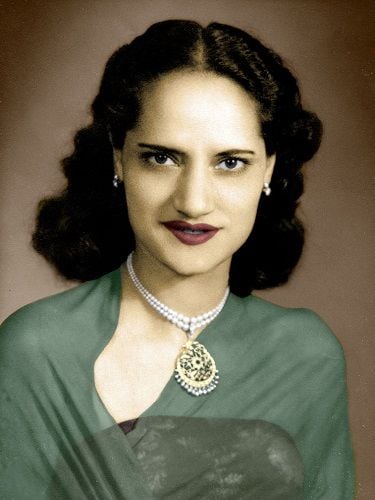 A picture of Simi Garewal's mother