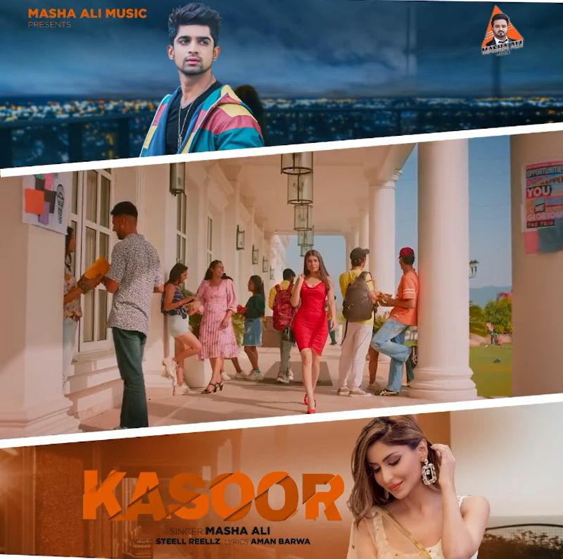 Abhishek Kumar in the music video of Kasoor