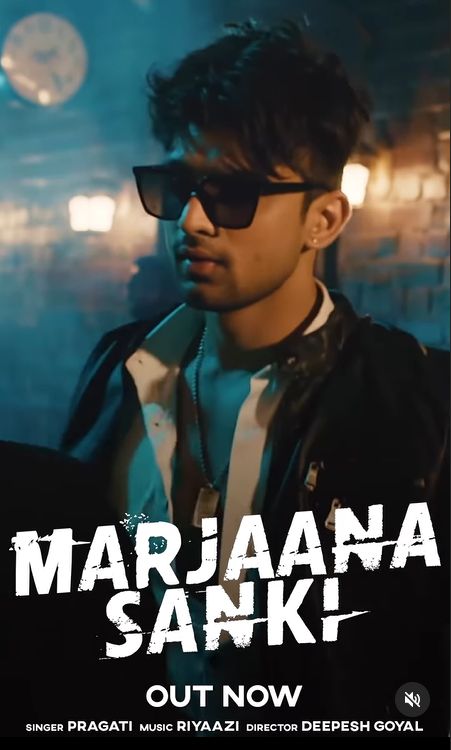 Abhishek Kumar in the music video of Marjana Sanki