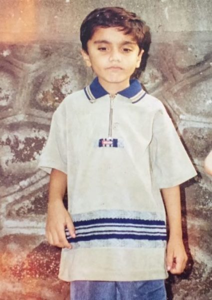 Aditya Gadhvi's childhood picture