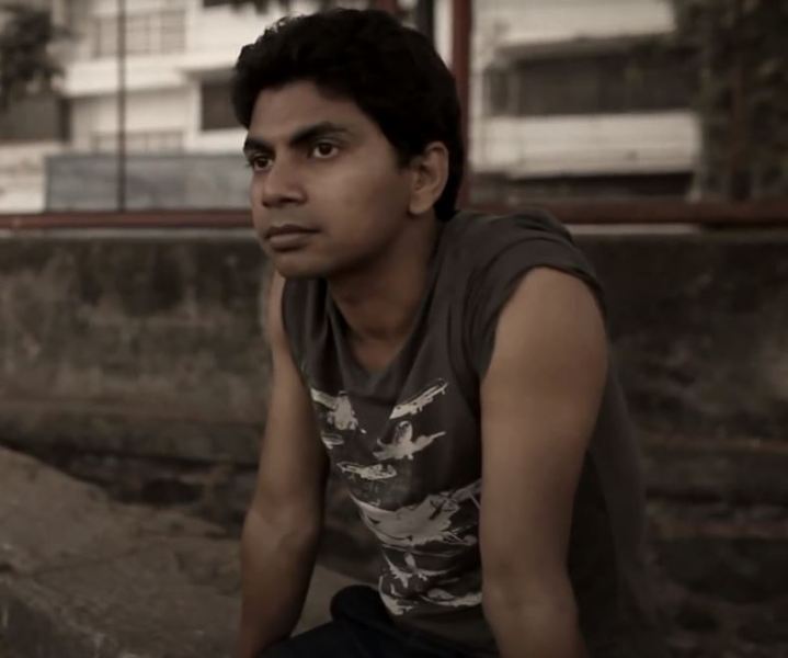 Aditya Kumar in a still from the short film 'Agony of a Purple Clot' (2013)