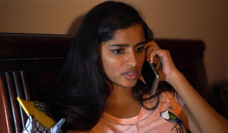 Divya Sripada as ‘Divya’ in the YouTube short film ‘Unromantic Boyfriend’ (2018)