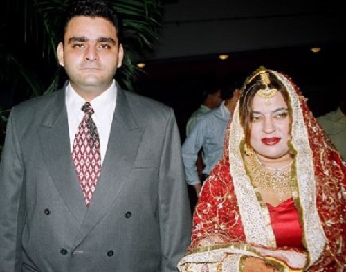 Dolly Bindra and her husband