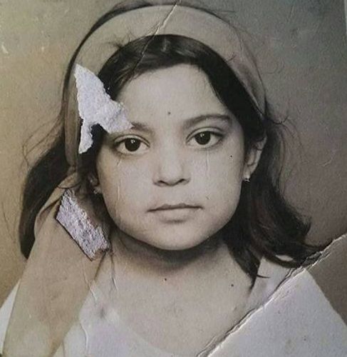 Dolly Bindra's childhood photo