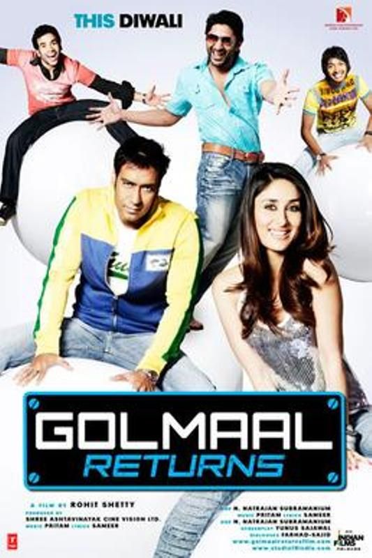 Golmaal Returns (2008) film poster