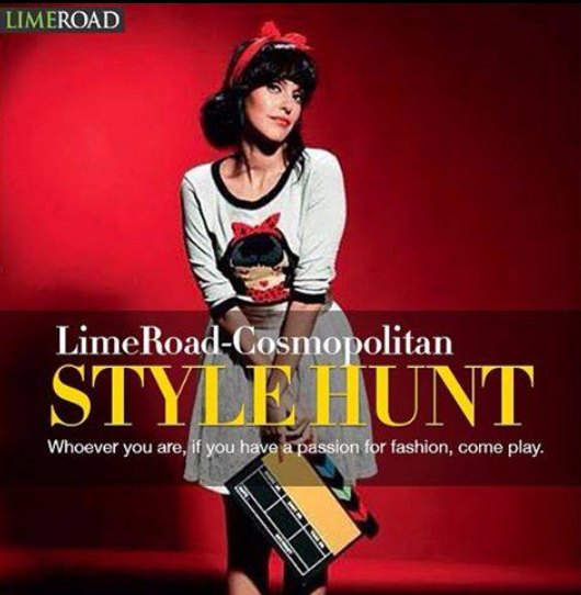 Neha Dhupia in an advertisement for LimeRoad