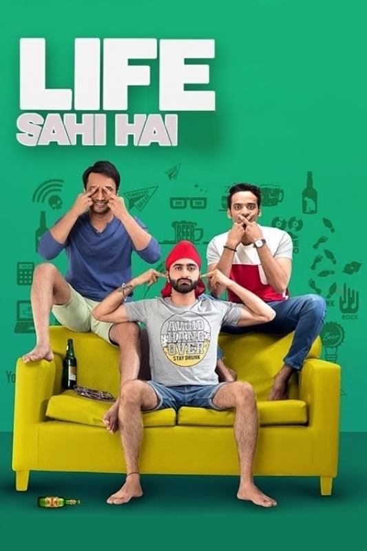 Poster of the ZEE5's web series 'Life Sahi Hai'