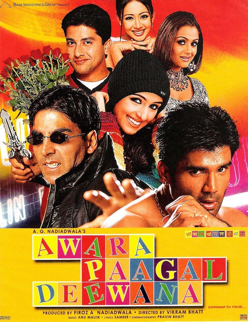 Poster of the film 'Awara Paagal Deewana'