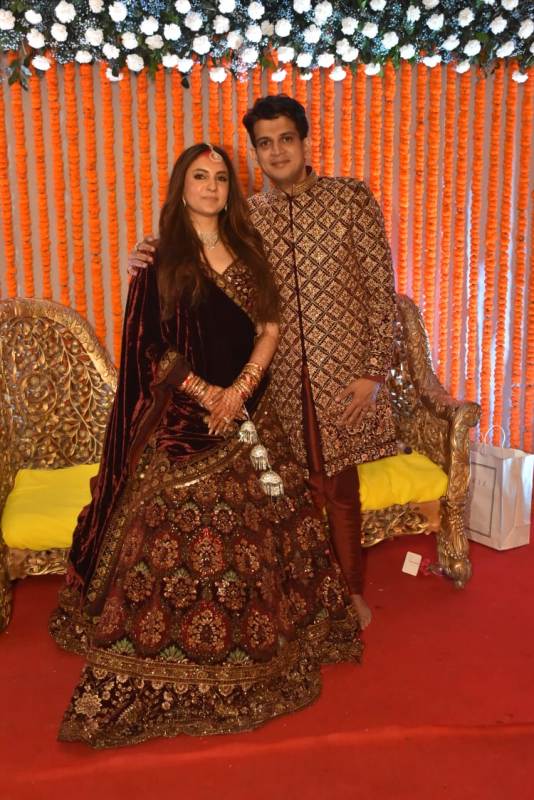 Rrahul Narain Kanal and Dolly Chainani's wedding photo