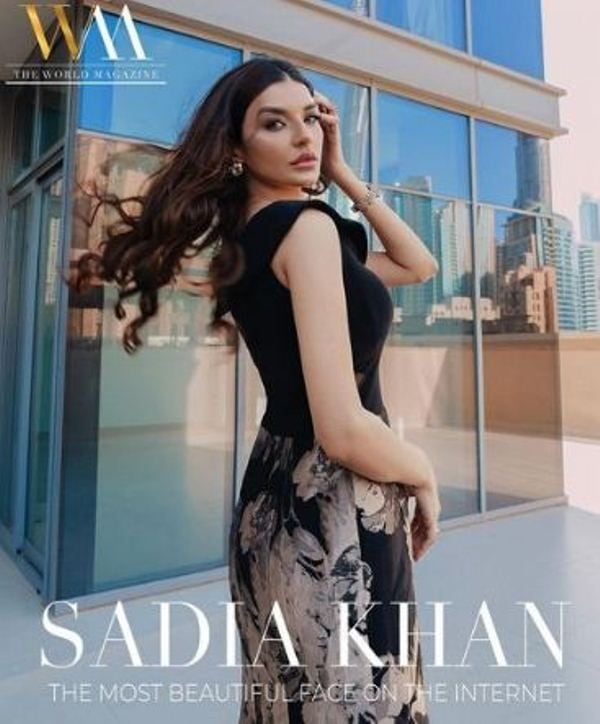 Sadia Khan on the cover of the World Magazine