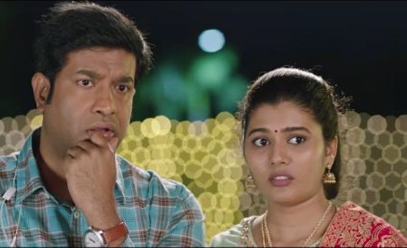 Sharanya Pradeep (right) in a still from the film 'Jaanu'