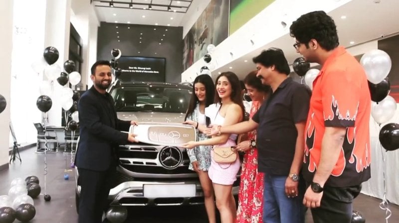Shivangi Joshi bought a Mercedes Benz in January 2023