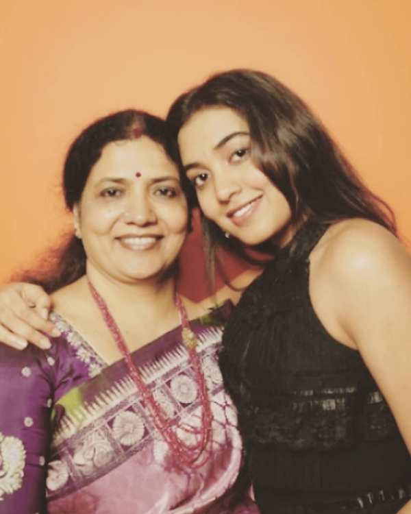Shivathmika Rajashekar with her mother, Jeevitha Rajasekhar