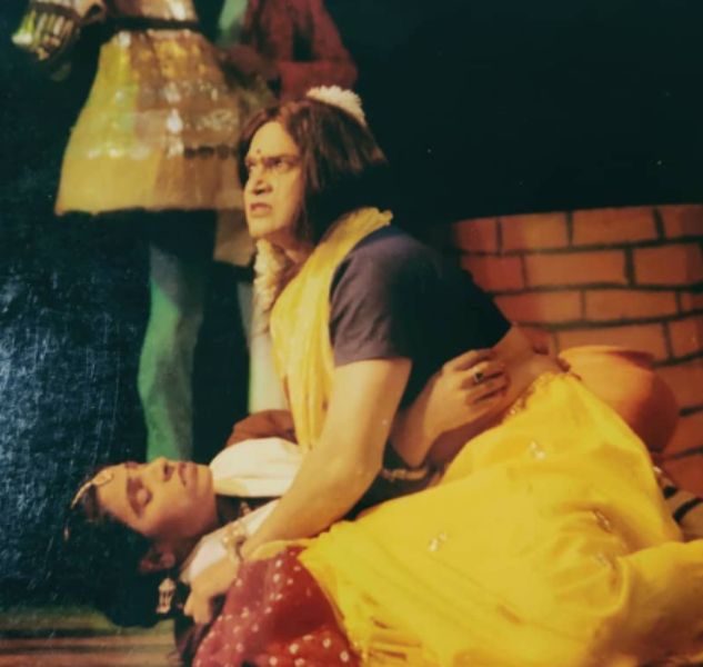 Shrikant Verma in a still from the play Mayavi Sarovar