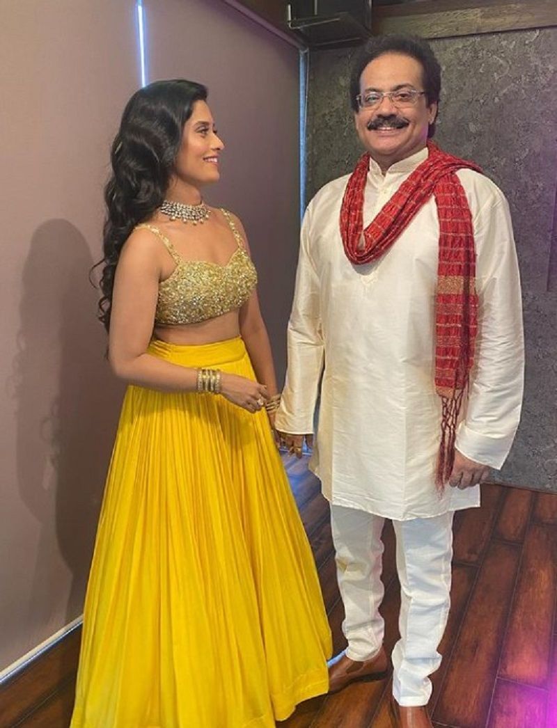 Sonal Devraj with her father