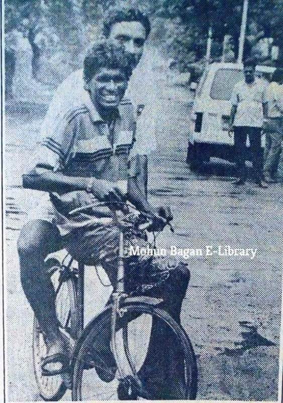 A photo of Vijayan taken during his young days