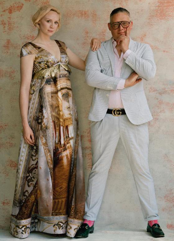 A picture of Giles with his girlfriend Gwendoline