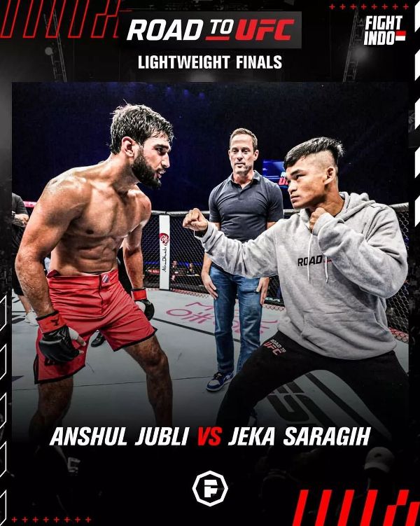 A poster of Anshul Jubli vs Jeka Saragih