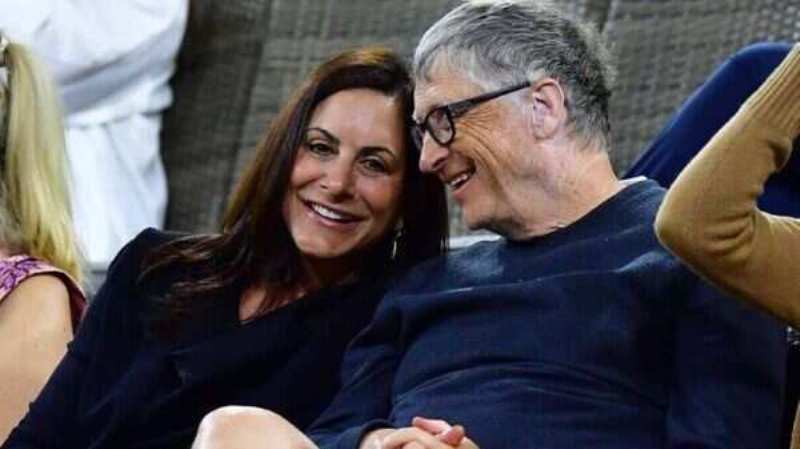 Bill Gates with Paula Hurd