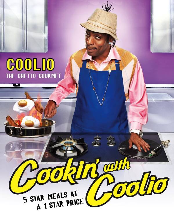 Cover of Coolio's book Cookin with Coolio