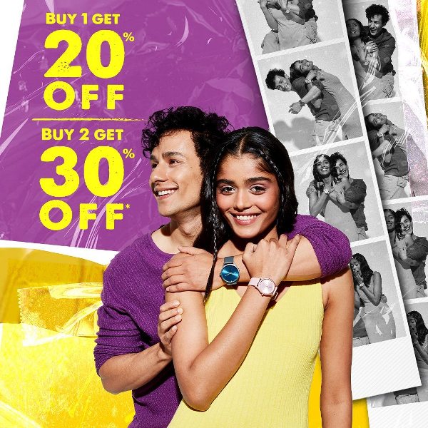 Cwaayal Singh in a print advertisement for Fastrack