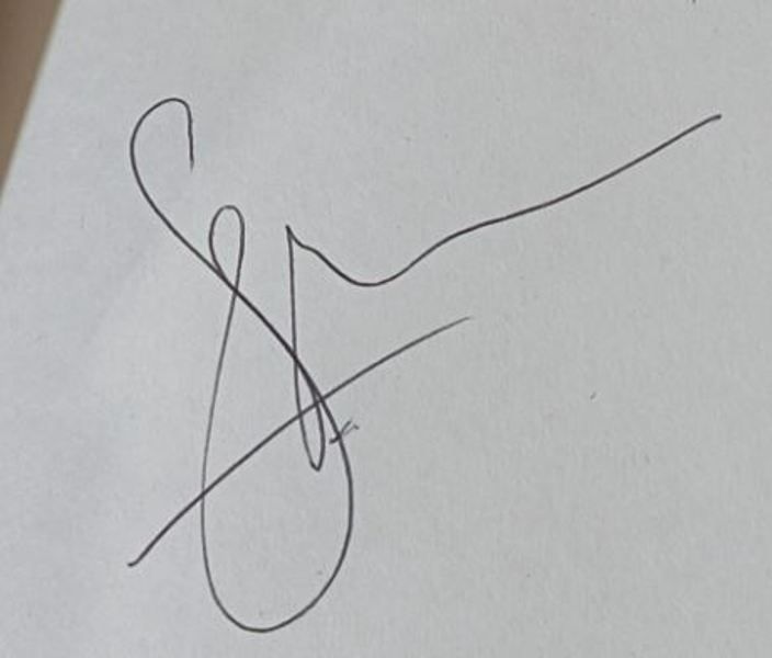 Gaur Gopal Das' signature