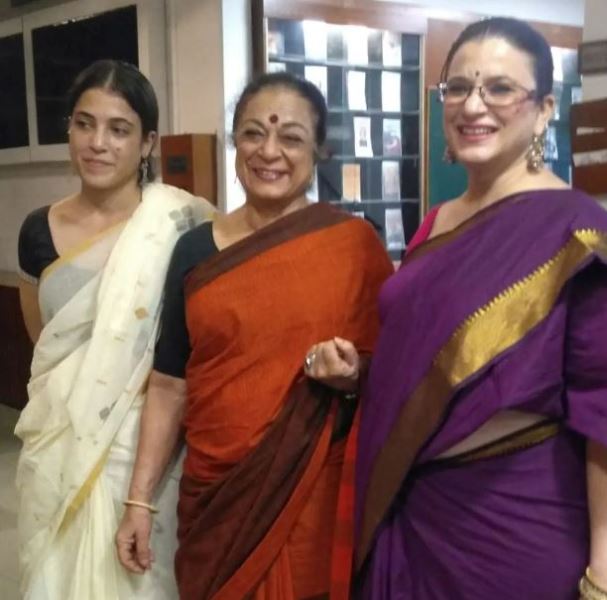 Madhyama Segal with her mother and grandmother (from left - Madhyama Segal, Kiran Segal, and Sujata Segal)