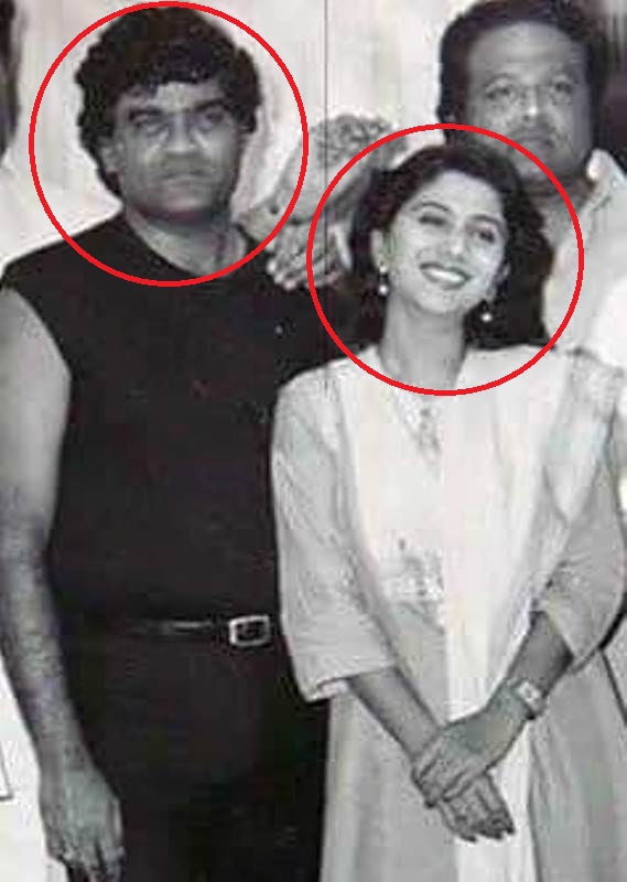 Nivedita Joshi Saraf with Ashok Saraf in her youth