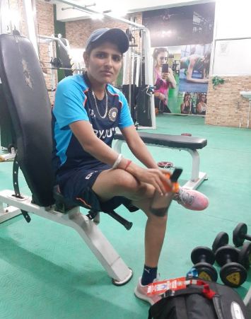 Preeti Bose at a gym