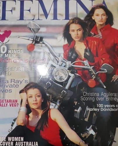 Rajeshwari Sachdev featured on the cover of Femina magazine