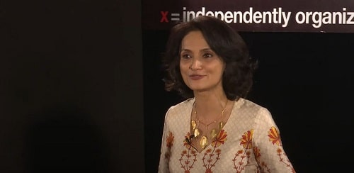 Rajeshwari Sachdev in TEDx Talks MICA event
