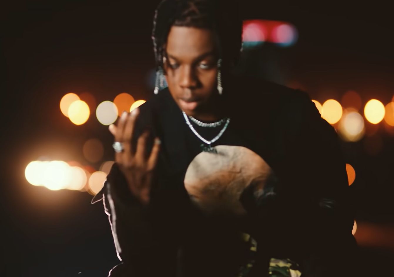 Rema in the official video of Iron Man