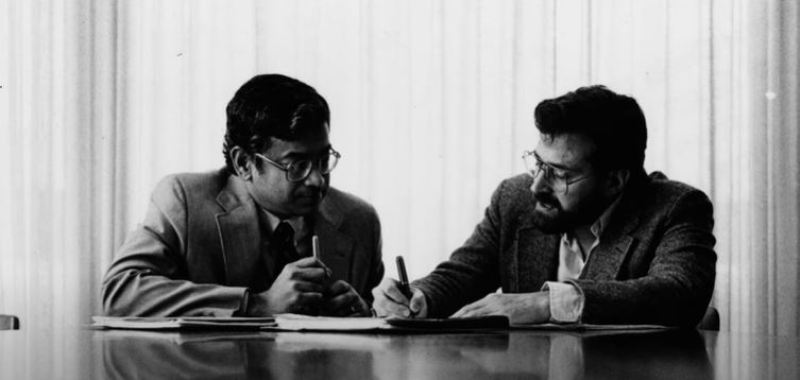 S. R. Srinivasa Varadhan with Daniel W. Stroock