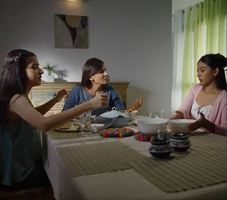 Suhani in the UNICEF advertisement