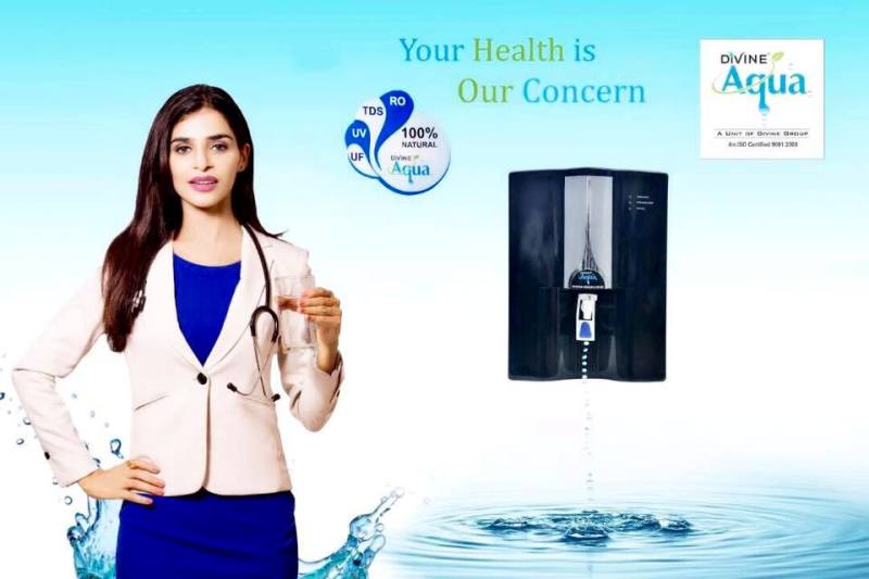 Tanu Chandel featured in the commercial for Divine Aqua