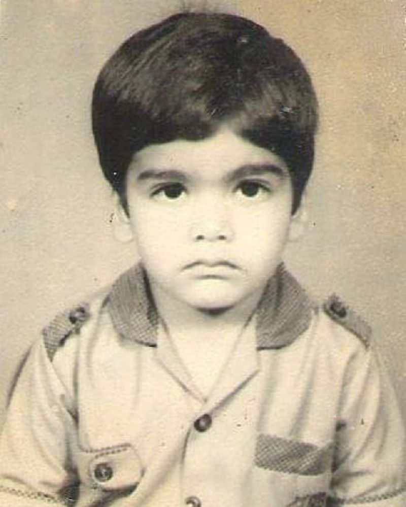 Vikas Vaibhav when he was a child